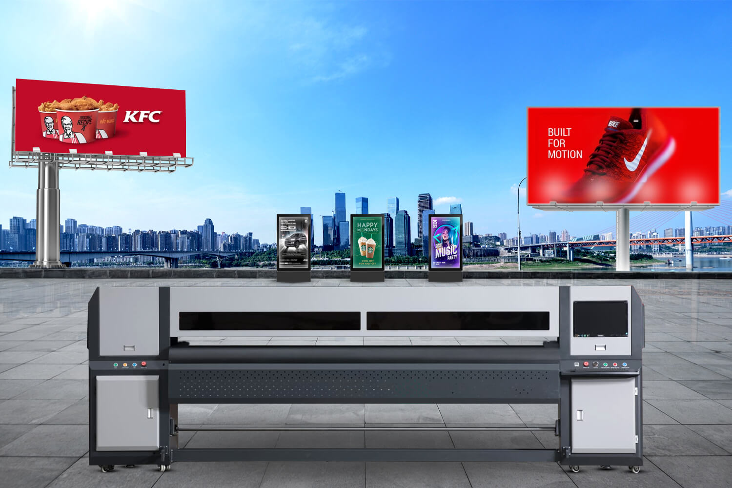 Distributor Printer Advertising Atau Printer Signage - Laysander
