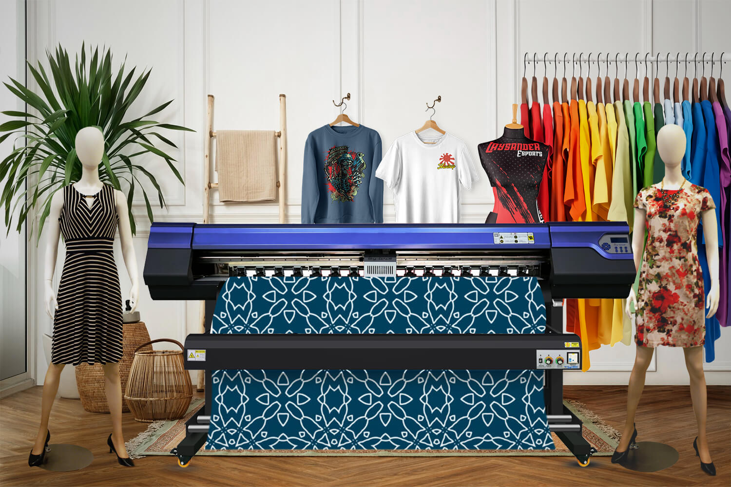 Distributor Printer Kain Atau Biasa Disebut Juga Printert Tekstil - Laysander