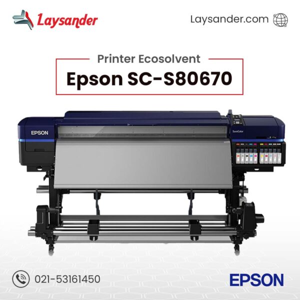 Printer Ecosolvent Epson SureColor SC-S80670 2 v1.1 - Laysander Printer Ecosolvent Epson SureColor SC-S80670 2 v1.1 - Laysander