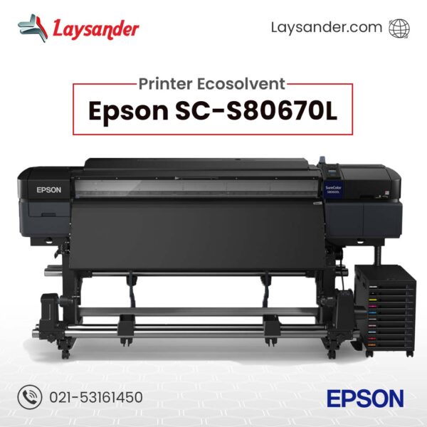 Printer Ecosolvent Epson SureColor SC-S80670L 1 v1.1 - Laysander Printer Ecosolvent Epson SureColor SC-S80670L 1 v1.1 - Laysander