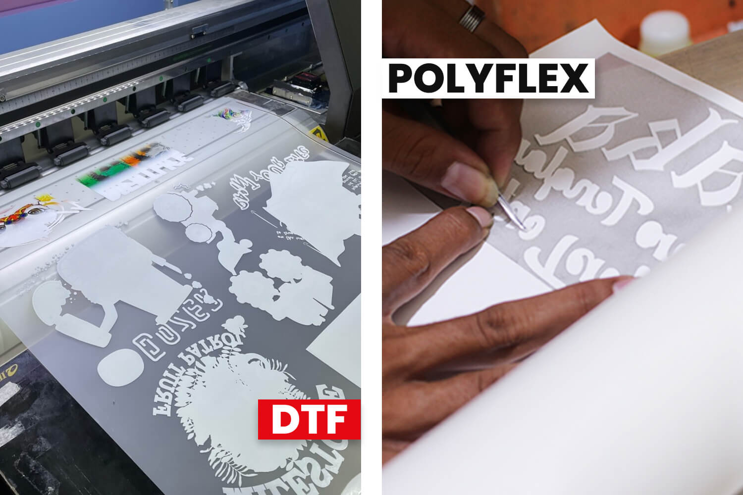 Peralatan Sablon Dtf / Polyflex