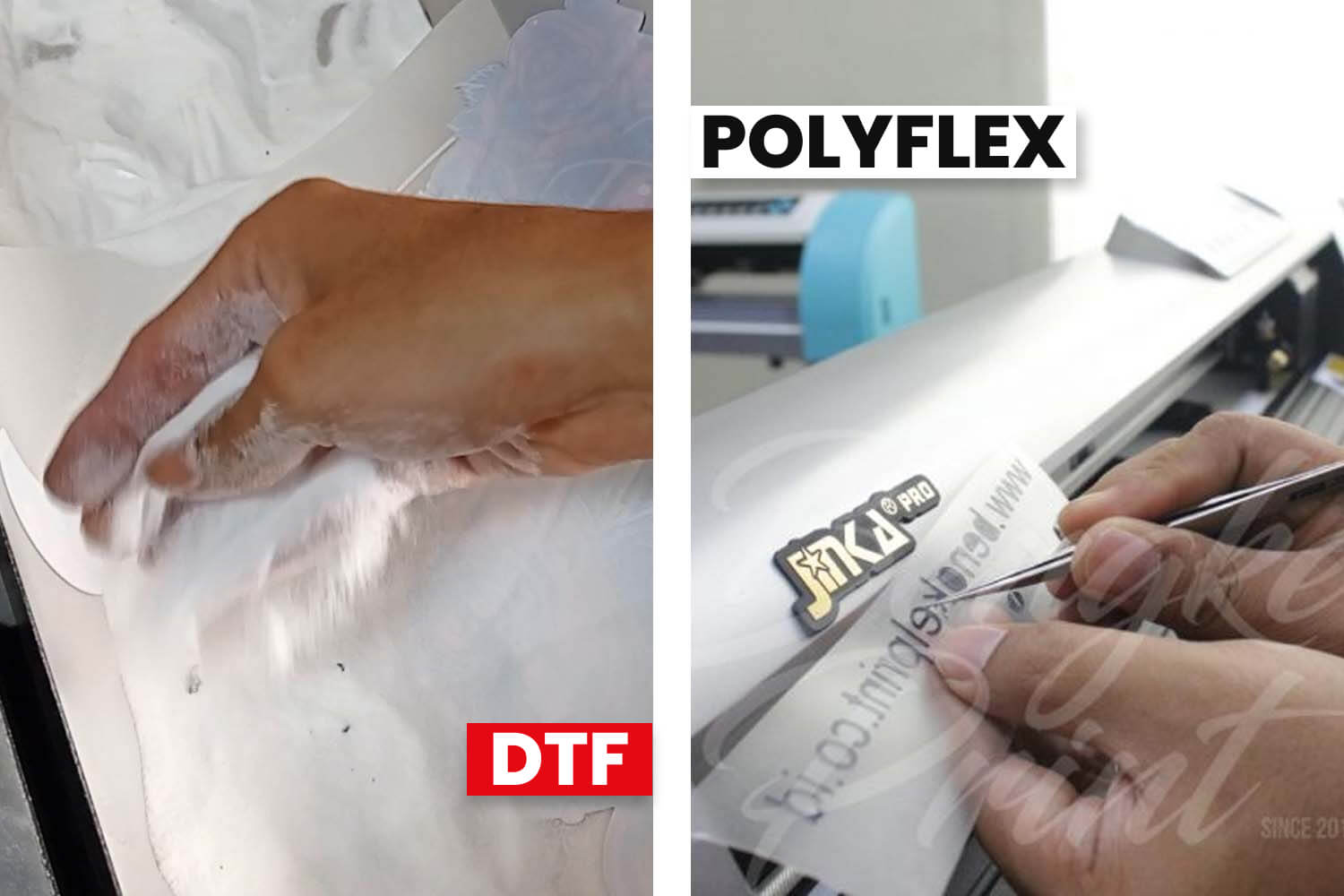 Perbedaan Sablon Dtf Dan Polyflex Dari Kecepatan