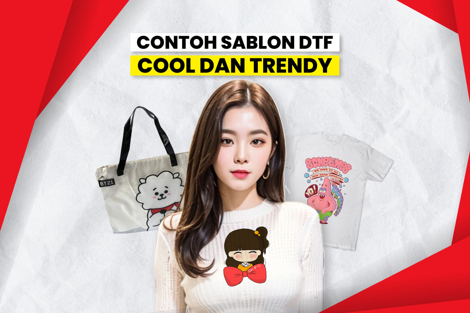 Contoh Sablon Dtf Produk
