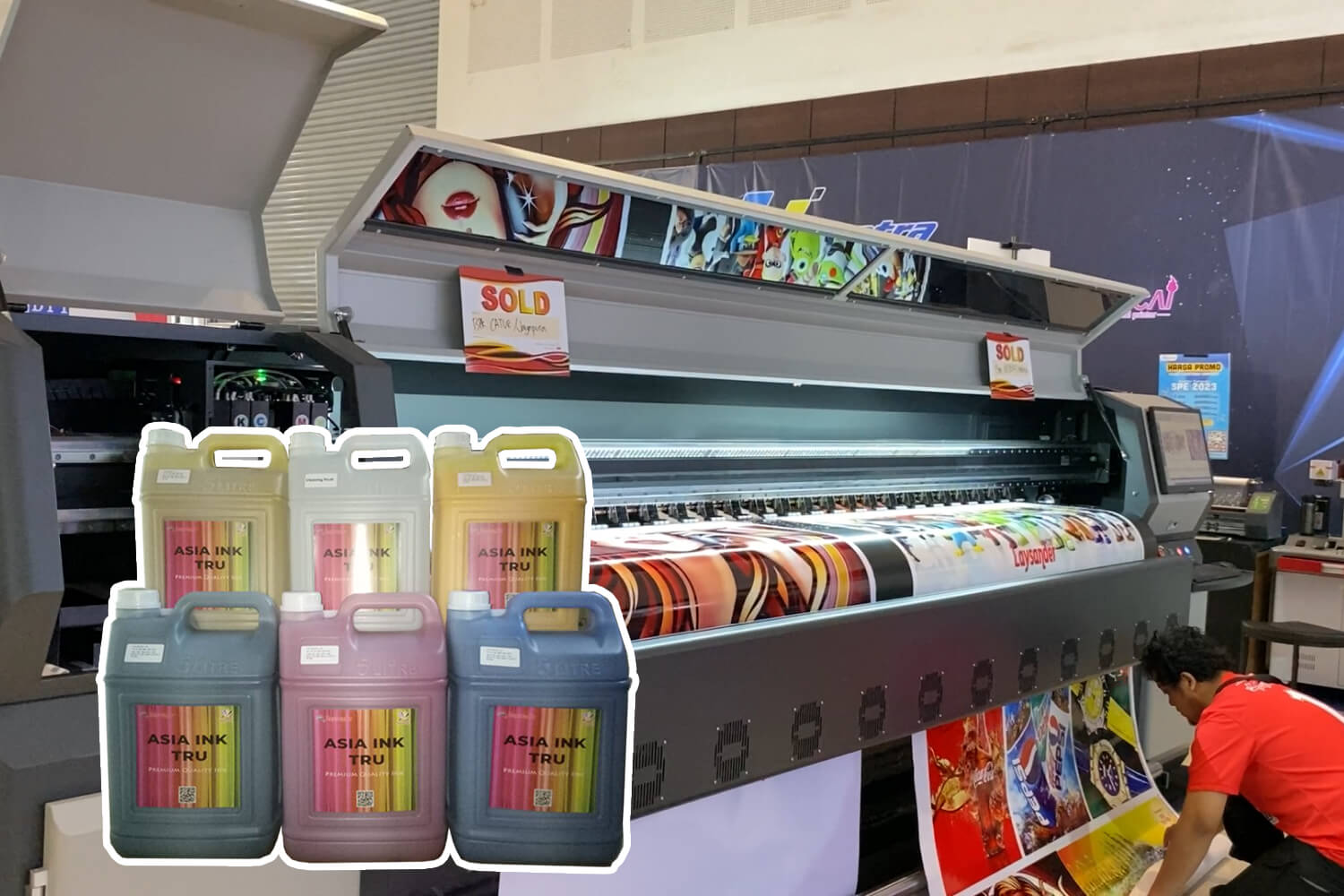 Percetakan Digital Tinta Solvent