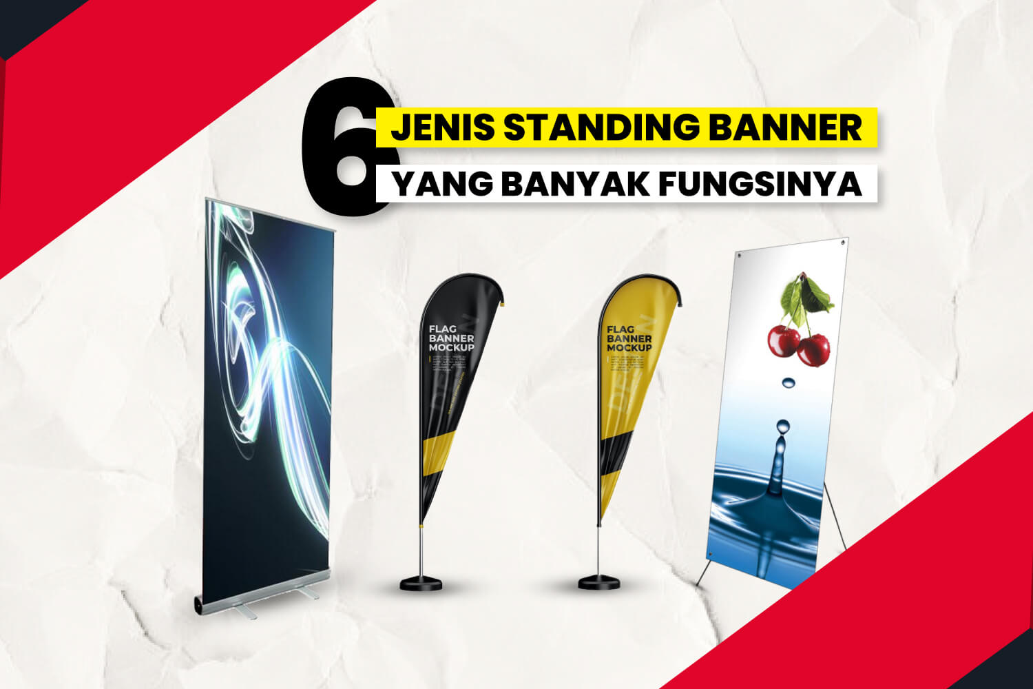 Jenis-Jenis Banner Yang Bisa Dipakai Pada Digital Printing