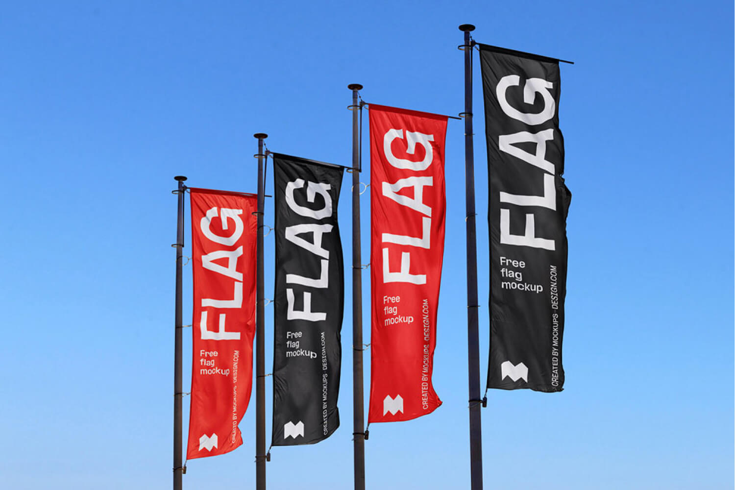 7. Flag Banner Bahan Lebih Lentur _ Tidak Transparan