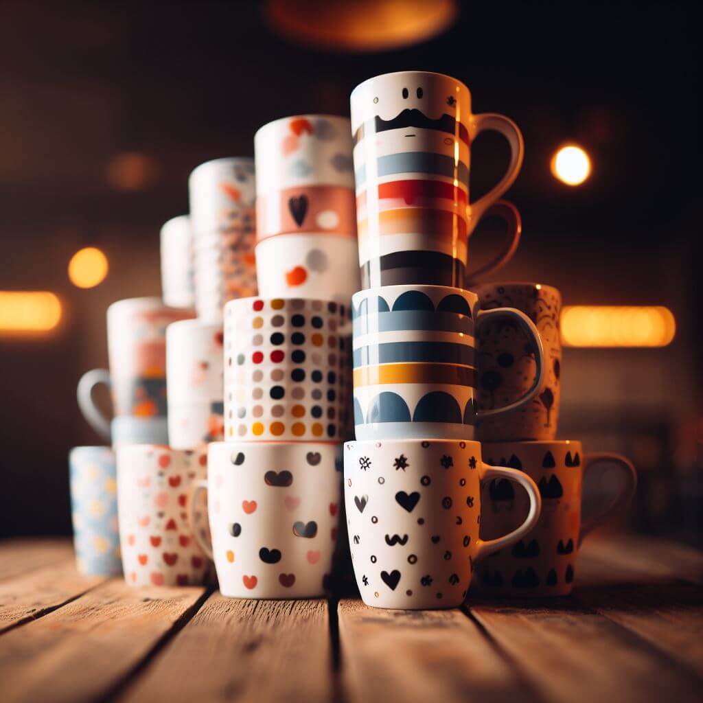 Mug Dengan Desain Lucu Dan Menarik.