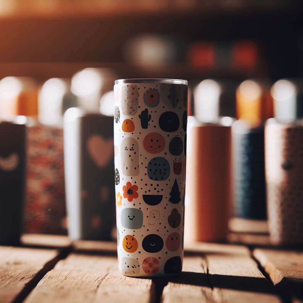 Tumbler Dengan Desain Lucu Dan Menarik.