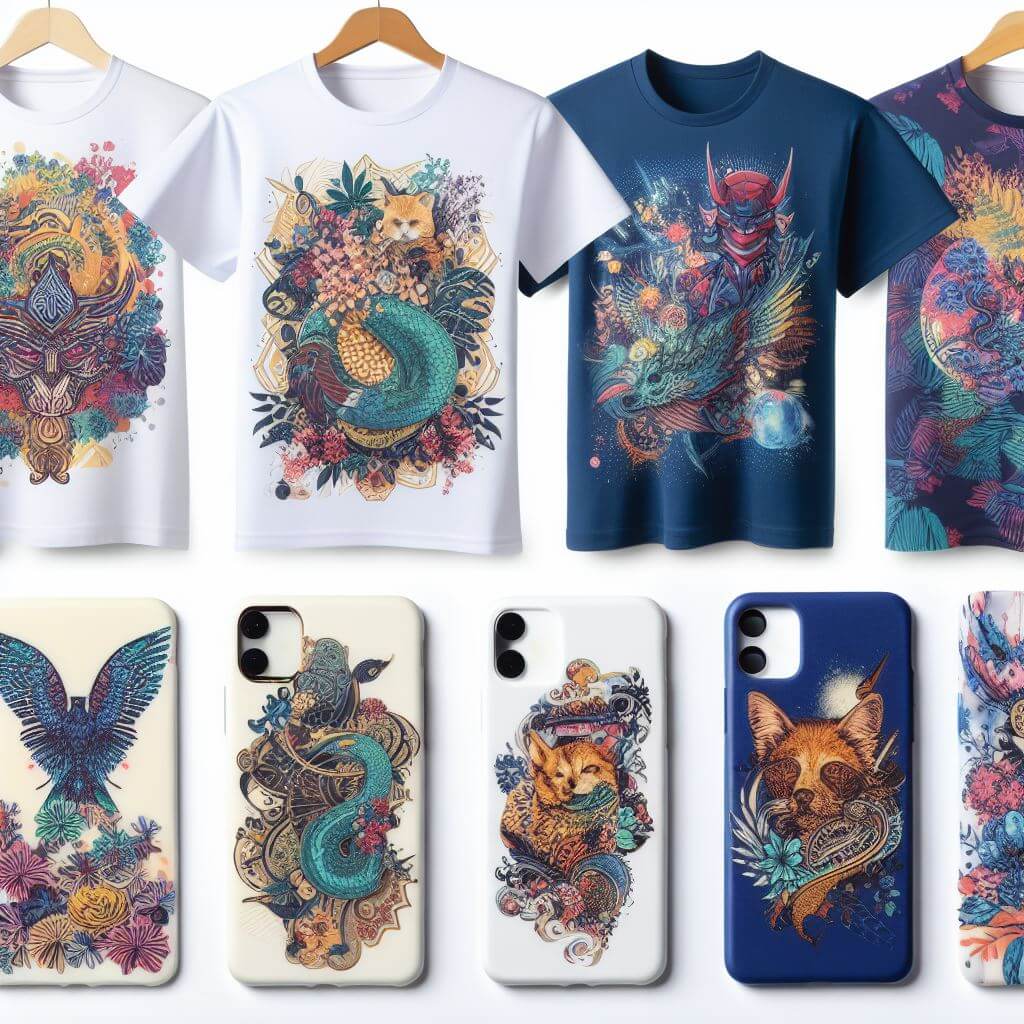 Ragam Produk Cetak Dari Printer Dtf Dan Dtf Uv.