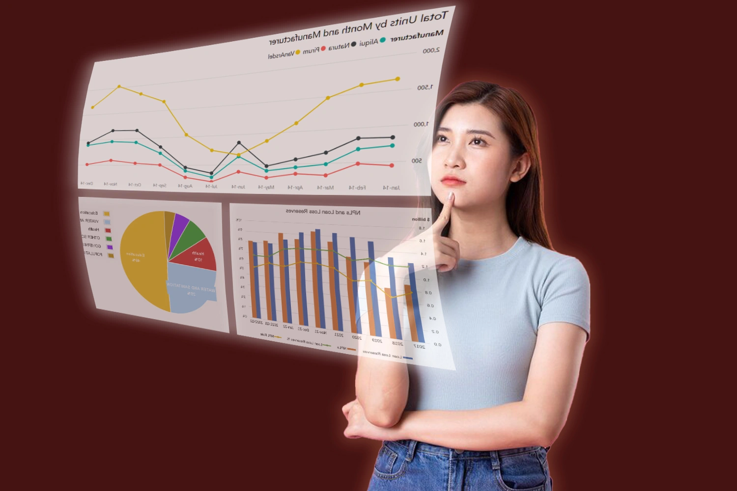 Seseorang Sedang Memikirkan Strategi Pemasaran Yang Efektif.