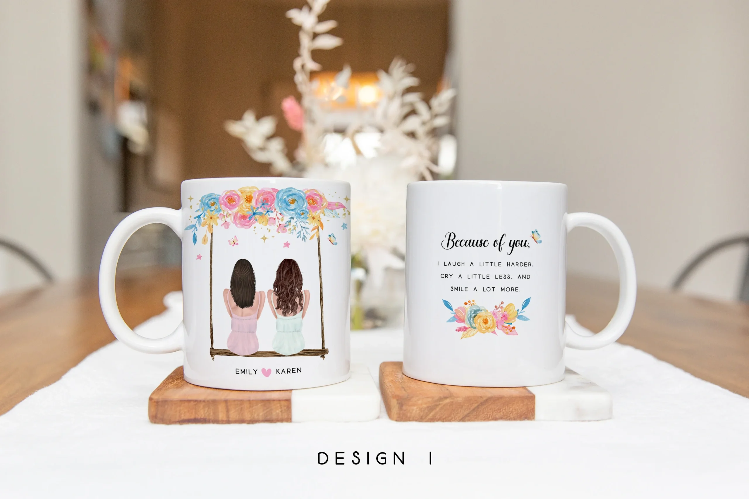 Mug Kustom Dengan Desain Personal Dan Kutipan Motivasi, Cocok Untuk Perlengkapan Kantor Dan Dekorasi Rumah.