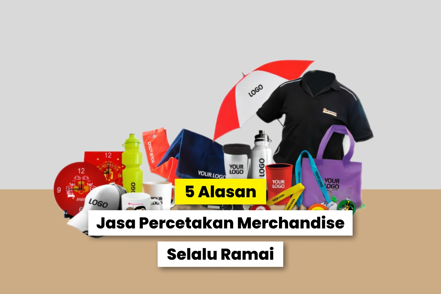 Beragam Produk Merchandise Yang Banyak Diminati.
