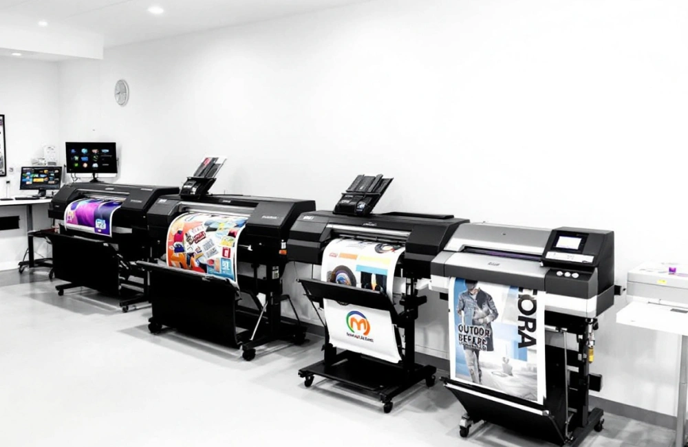 Perbandingan Produk Digital Printing, Dengan Cetakan Sempurna Dan Cetakan Yang Memiliki Kesalahan.