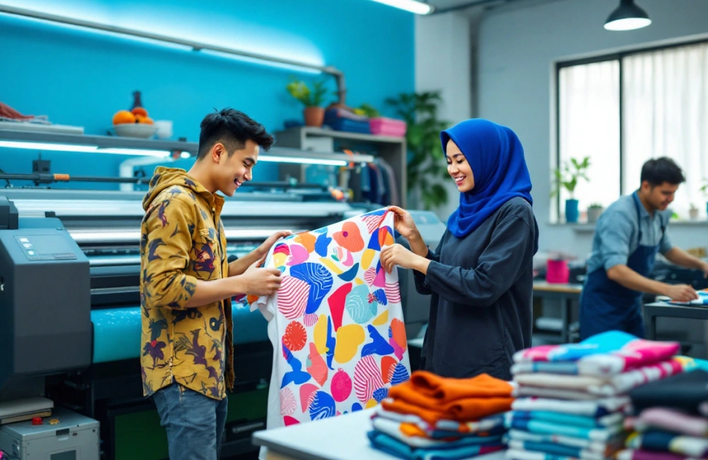 Berbagai Produk Printing Fashion.