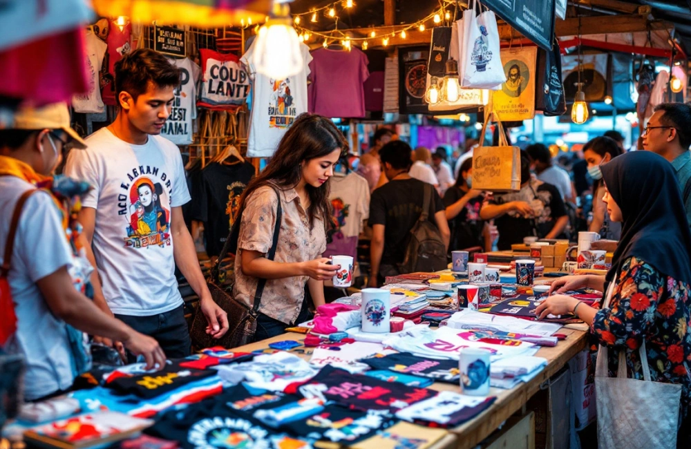 Berbagai Produk Merchandise Dari Beberapa Kompetitor Bisnis Merchandise.