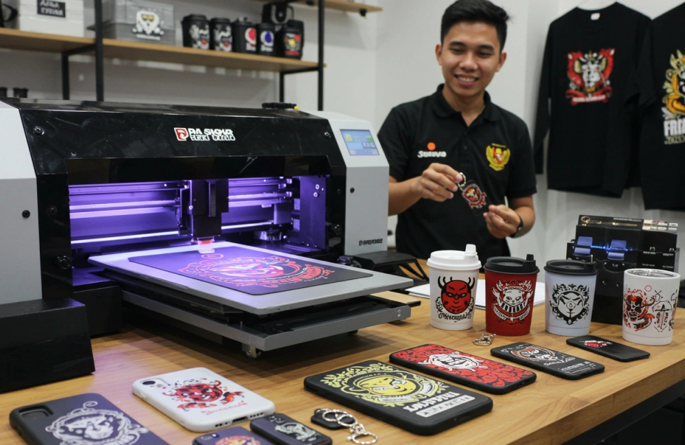Berbagai Produk Printing Merchandise.