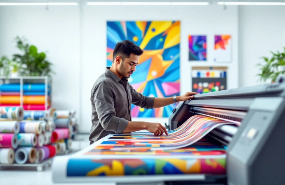 Produk Digital Printing Yang Memiliki Warna Yang Hidup Dan Cerah.