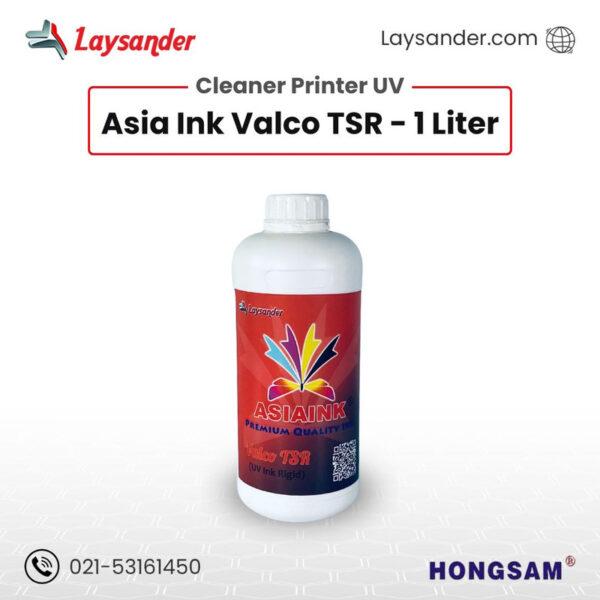 Filename: "cleaner-tinta-printer-uv-asia-ink.jpg" Alt. Text: "Cleaner tinta printer UV Asia Ink untuk menjaga performa dan kebersihan printhead UV