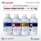 Jenis tinta printer sublim Fedar HD untuk hasil cetak berkualitas tinggi dan warna tajam.