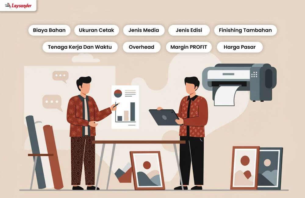 Faktor Penentu Harga Cetak Fine Art Meliputi Bahan, Ukuran, Limited Edition, Dan Biaya Produksi.