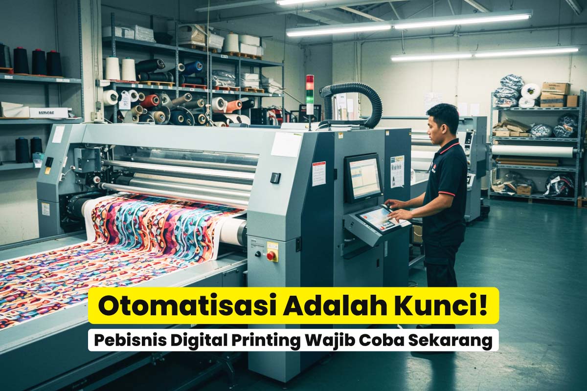 Otomatisasi Kunci Sukses Digital Printing