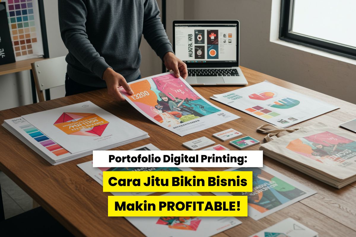 Contoh Portofolio Bisnis Digital Printing Yang Menarik.