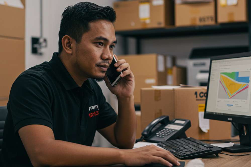 Tim Digital Printing Melakukan Follow-Up Kepada Pelanggan Setelah Solusi Diberikan, Memastikan Masalah Benar-Benar Terselesaikan.