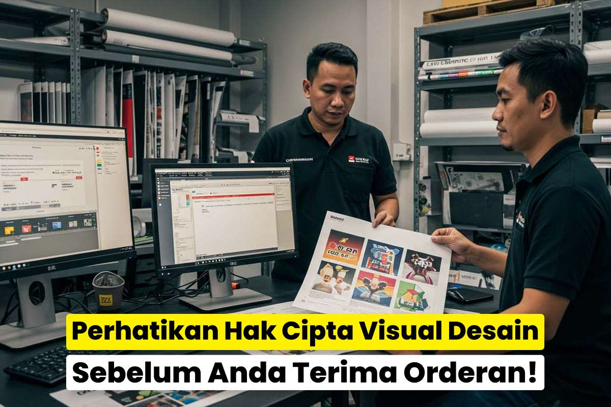 Alur Bisnis Digital Printing Dari Desain Hingga Distribusi Untuk Menandai Kepatuhan Hukum Untuk Hak Cipta.
