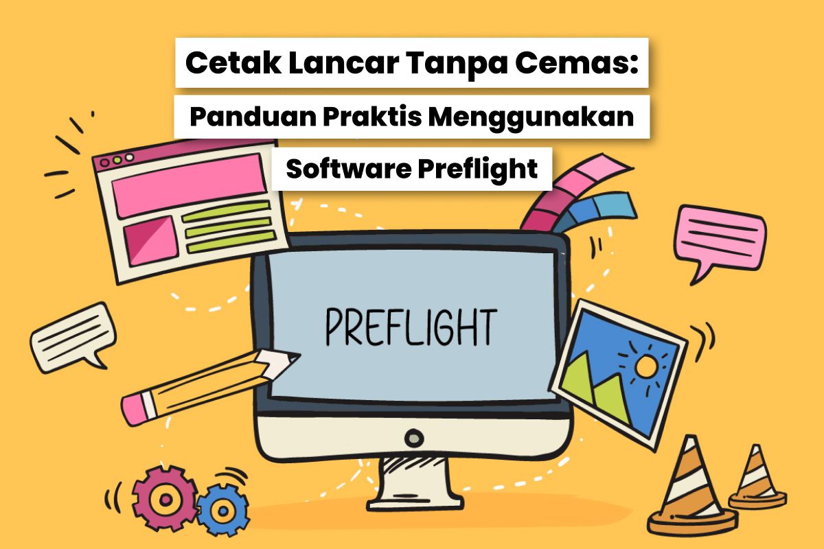 Contoh File Cetak Digital Bermasalah Seperti Gambar Pecah Dan Warna Tidak Sesuai
