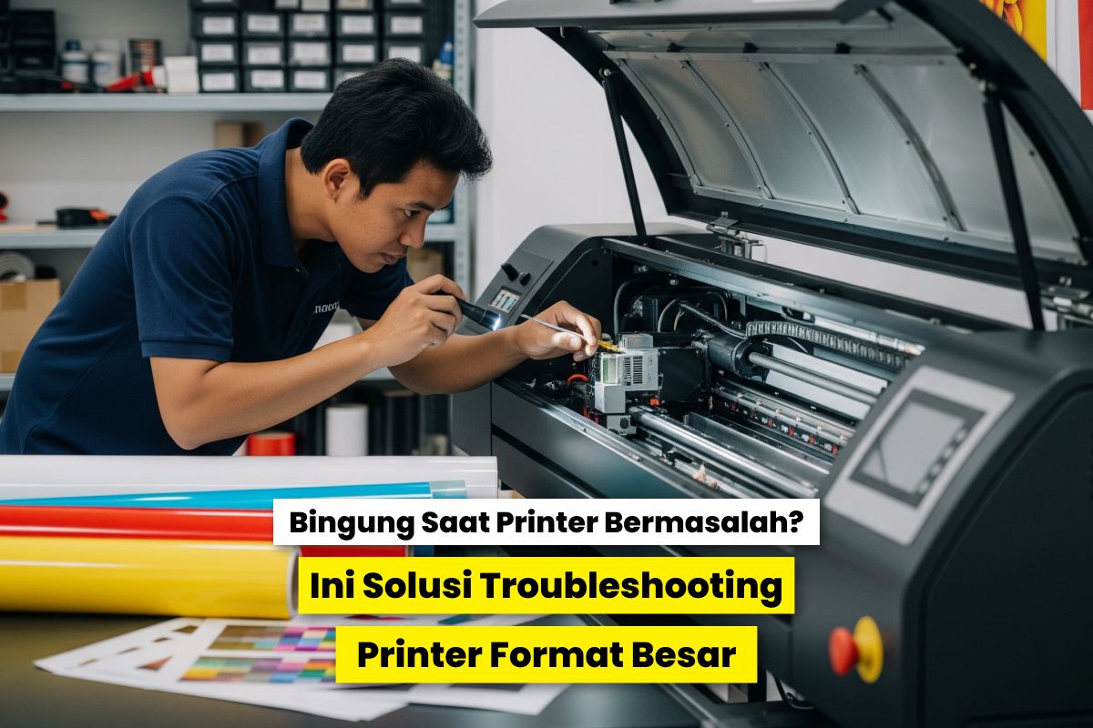 Panduan Praktis Troubleshooting Umum Mesin Printer Format Besar Untuk Meminimalkan Downtime Produksi.