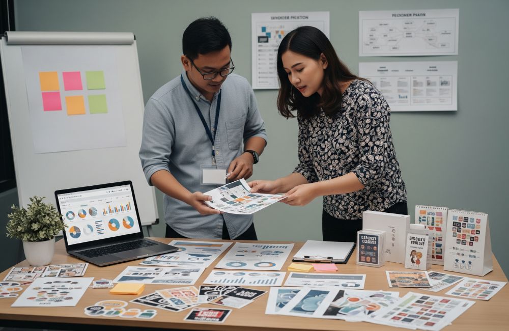 Pelaku Bisnis Printing Menganalisis Data Pelanggan Dan Menentukan Tujuan Program Loyalitas.