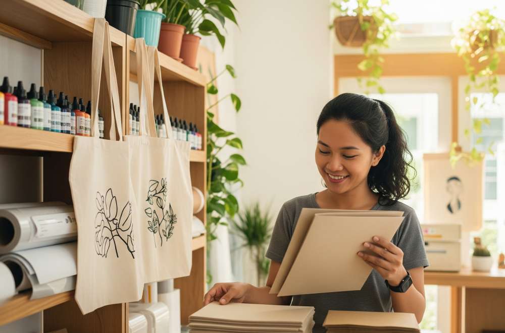 Produk Cetak Ramah Lingkungan Dan Berkelanjutan Untuk Pasar Eco-Friendly.