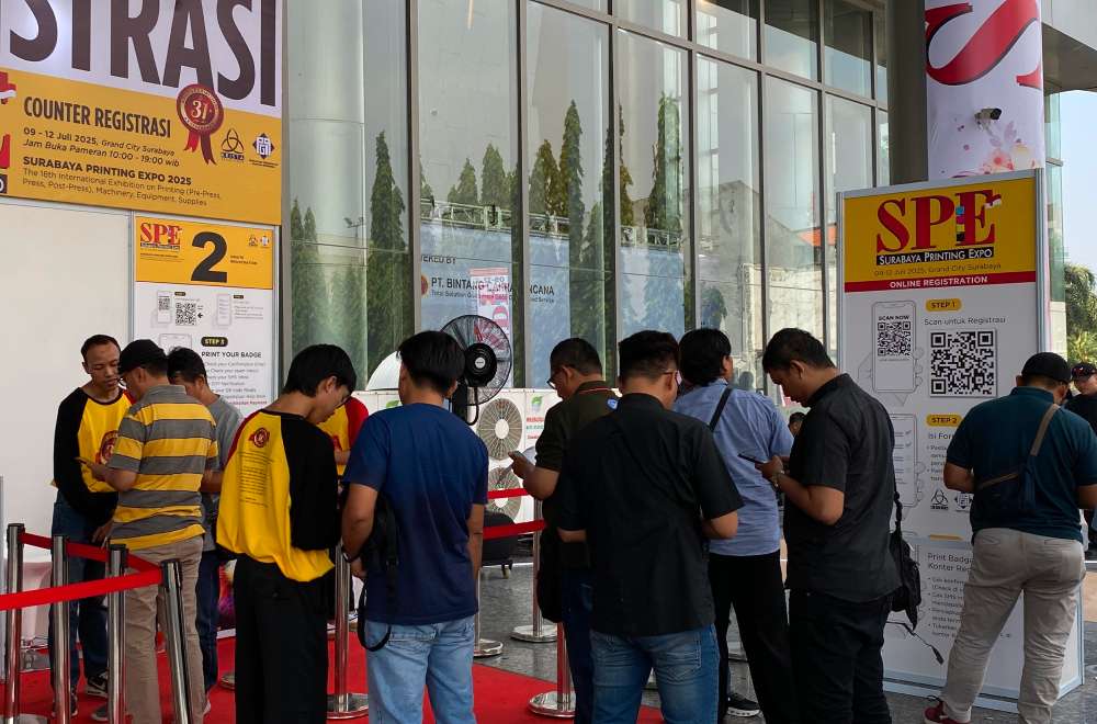 Lebih Dari 150 Peserta Pamerkan Inovasi Teknologi Di Surabaya Printing Expo 2025.