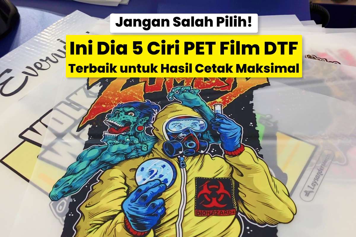 Contoh Desain Sablon Berwarna Cerah Menggunakan Pet Film Dtf Untuk Hasil Cetak Maksimal.